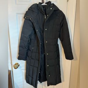 Cole Haan black down coat, size S